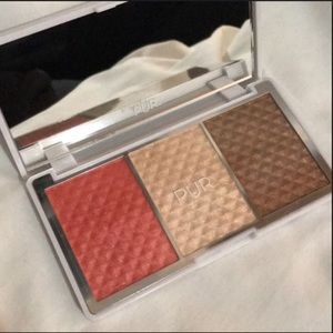 Pur Bronze & Brighten Cheek Palette